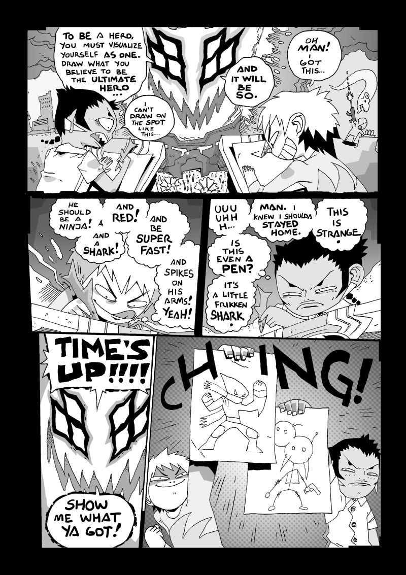 Illustration for article titled Sharknife 2: Double Z Might Have the Best Superhero Origin Ever